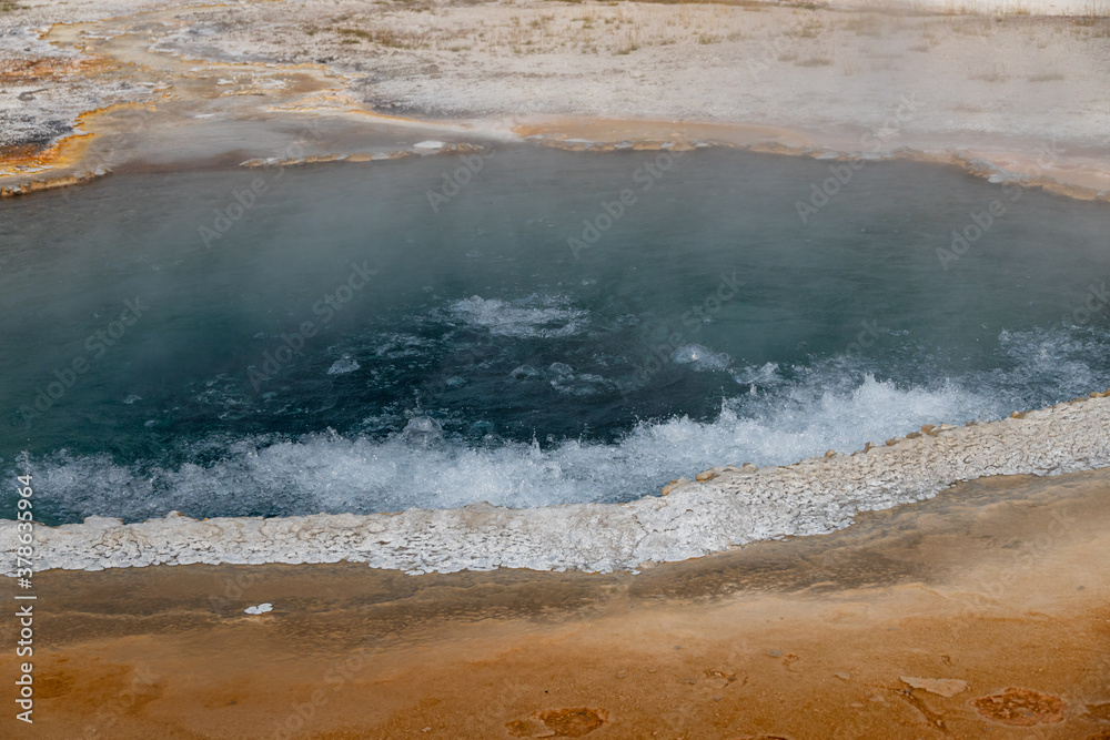 Thermal features at Yellowstone National Park
Thermal features at Yellowstone National Park