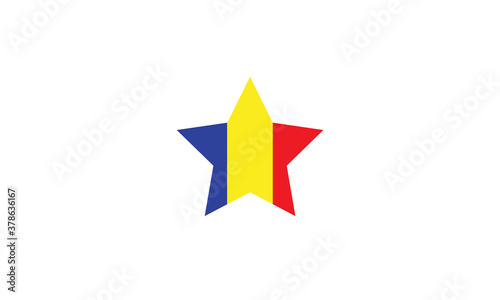 Free Download Romania flag star vector illustration - GFXLoad