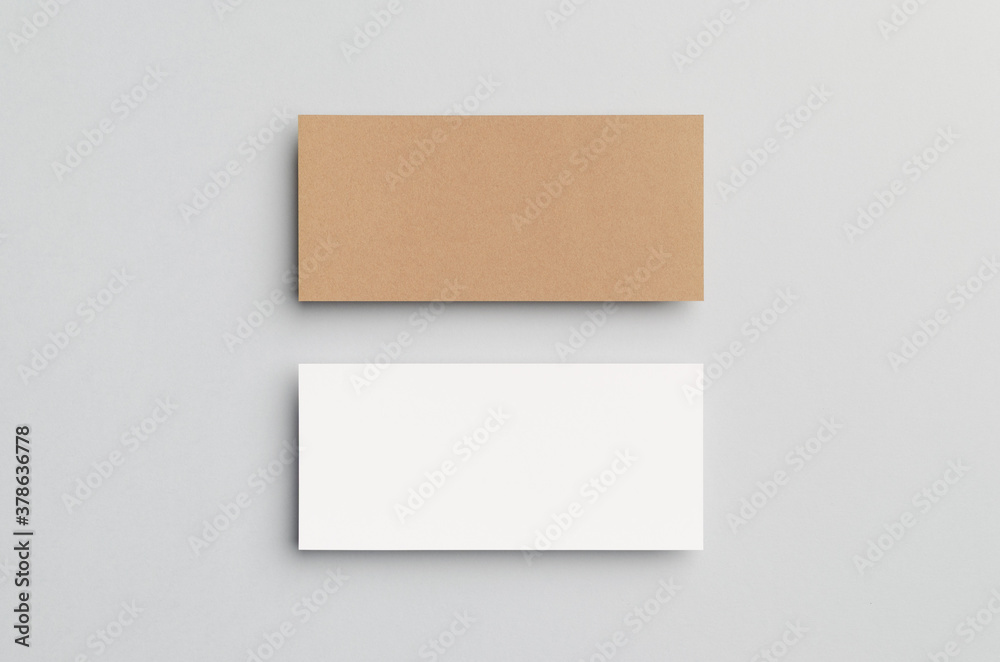 Kraft & White DL Flyer Mock-Up Kraft & White DL Flyer Mock-Up