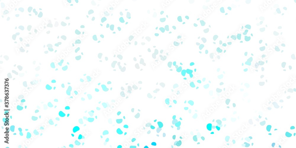 Light blue vector pattern with abstract shapes. Light blue vector pattern with abstract shapes.