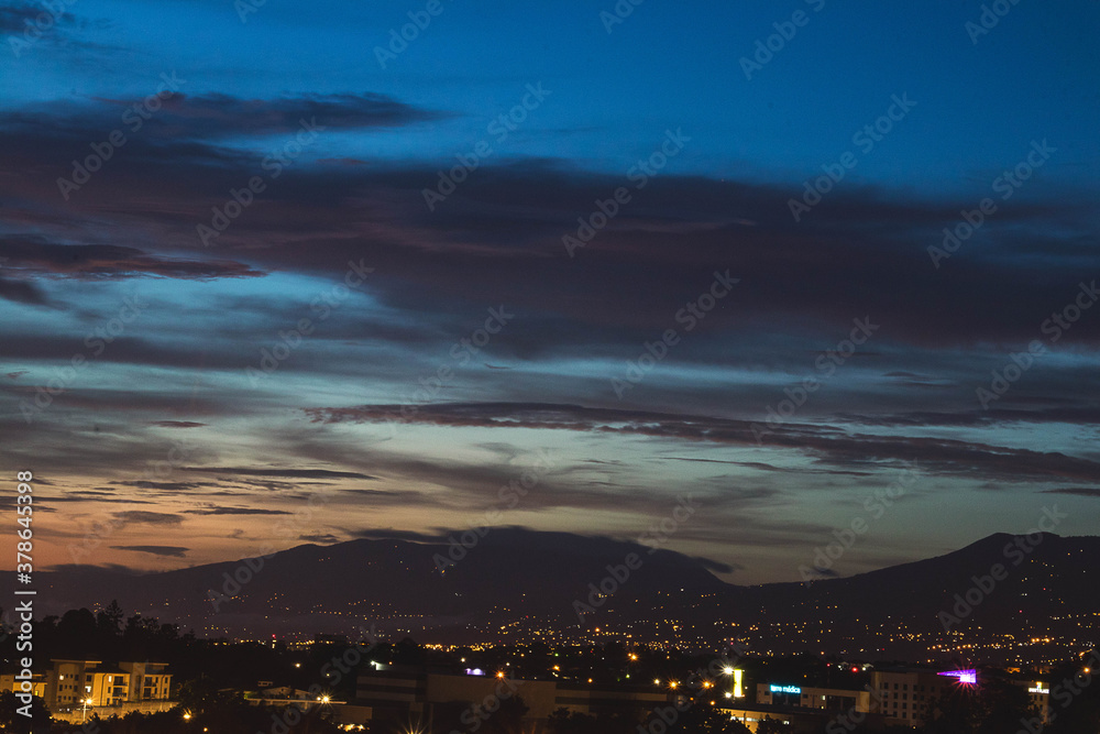 Sunset City View