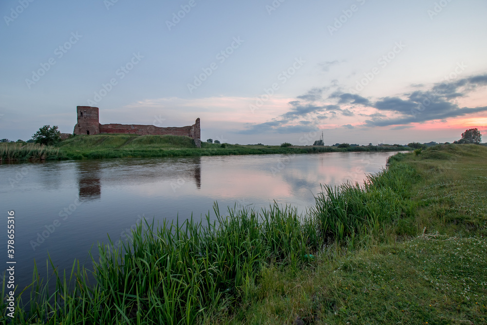 Medieval royal Castle in Kolo City near Warta river - Poland Medieval royal Castle in Kolo City near Warta river - Poland