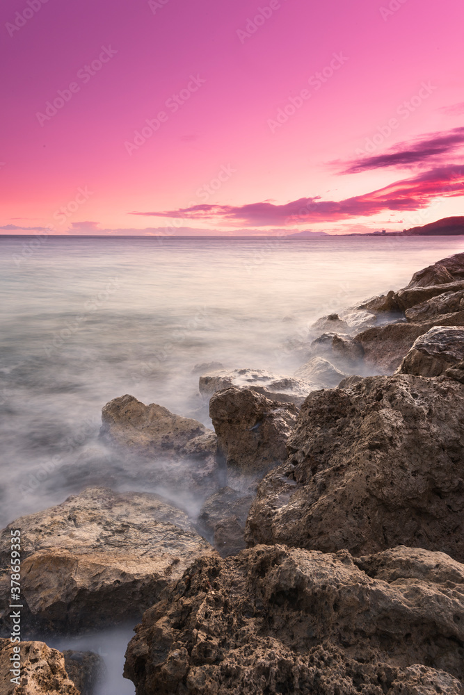 Obraz premium Purple sky