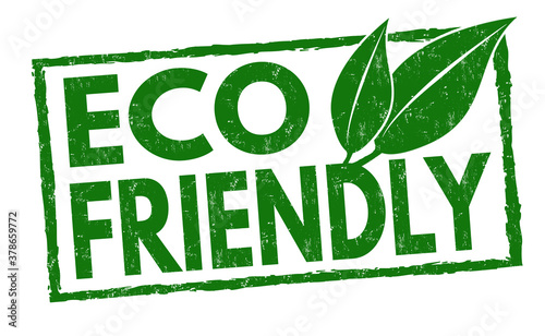Eco friendly sign or stamp