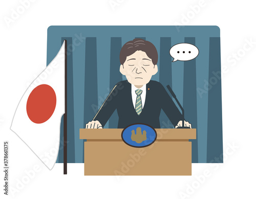 首相の沈黙会見(線無し)