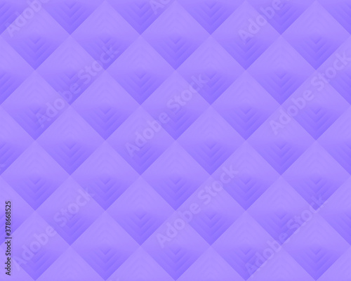 Violet gradient geometric background in origami style. Violet vector polygonal rectangles illustration. Bright abstract rhombus mosaic background for design, print, web. Seamless pattern.