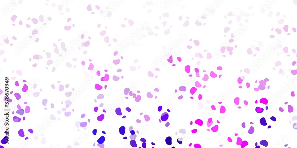 Light pink vector pattern with abstract shapes. Light pink vector pattern with abstract shapes.