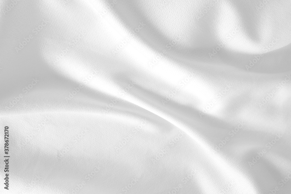Fototapeta premium white satin fabric