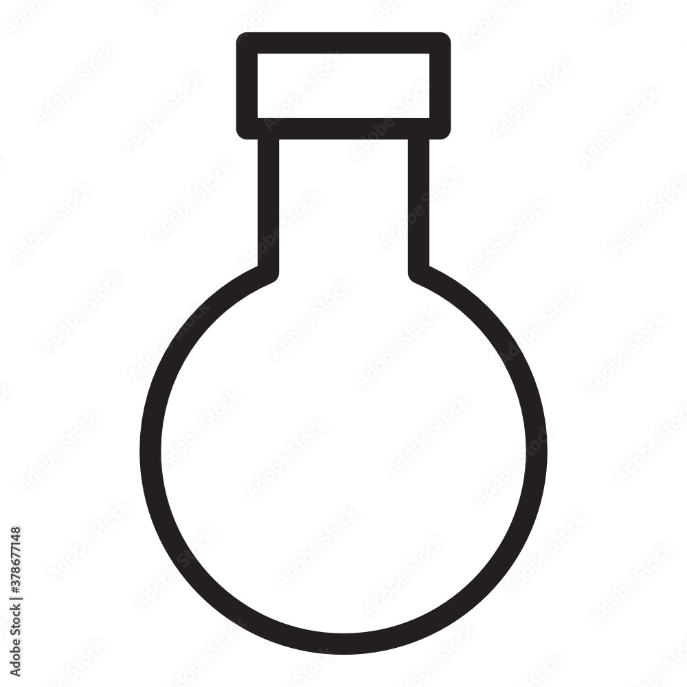 Science outline style icon. suitable for your creative project. Science outline style icon. suitable for your creative project.