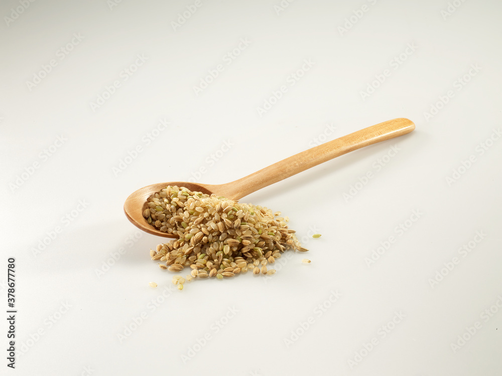 seeds on a spoon seeds on a spoon