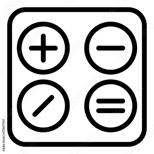 desktop outline style icon. suitable for your creative project.