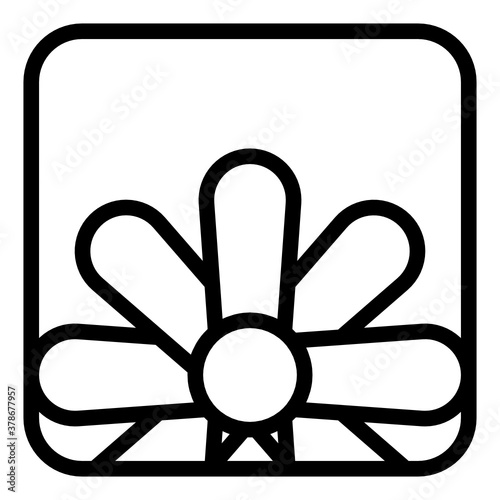 desktop outline style icon. suitable for your creative project.