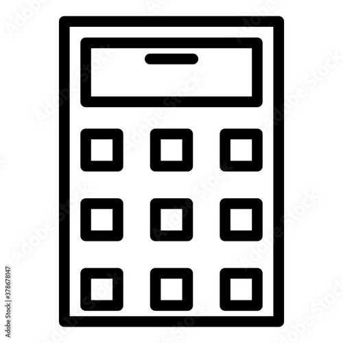 desktop outline style icon. suitable for your creative project.