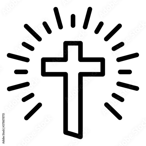 easter line style icon. suitable for your creative project.