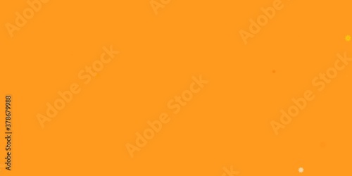 Light Orange vector texture with memphis shapes.