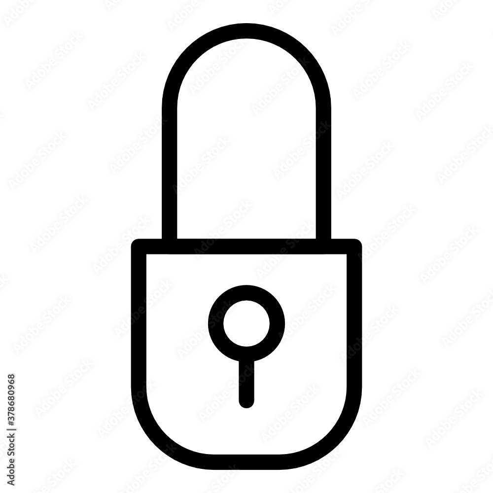 security line style icon. suitable for your creative project. security line style icon. suitable for your creative project.