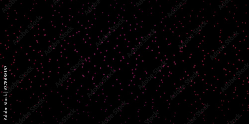 Dark Pink vector template with neon stars. Decorative illustration with stars on abstract template. Pattern for websites, landing pages. Dark Pink vector template with neon stars. Decorative illustration with stars on abstract template. Pattern for websites, landing pages.