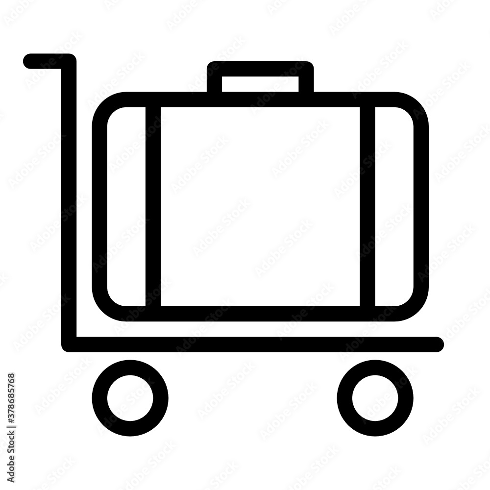 hotel service line style icon. suitable for your creative project.