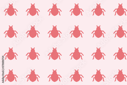 Unique insect pattern design. Suitable for wallpapers and backgrounds.