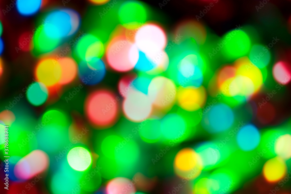 Fototapeta premium Blurred bright autumn background.