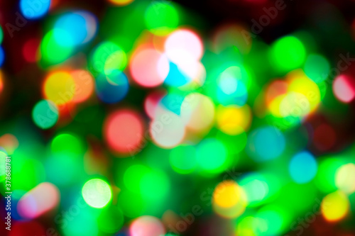 Blurred bright autumn background.