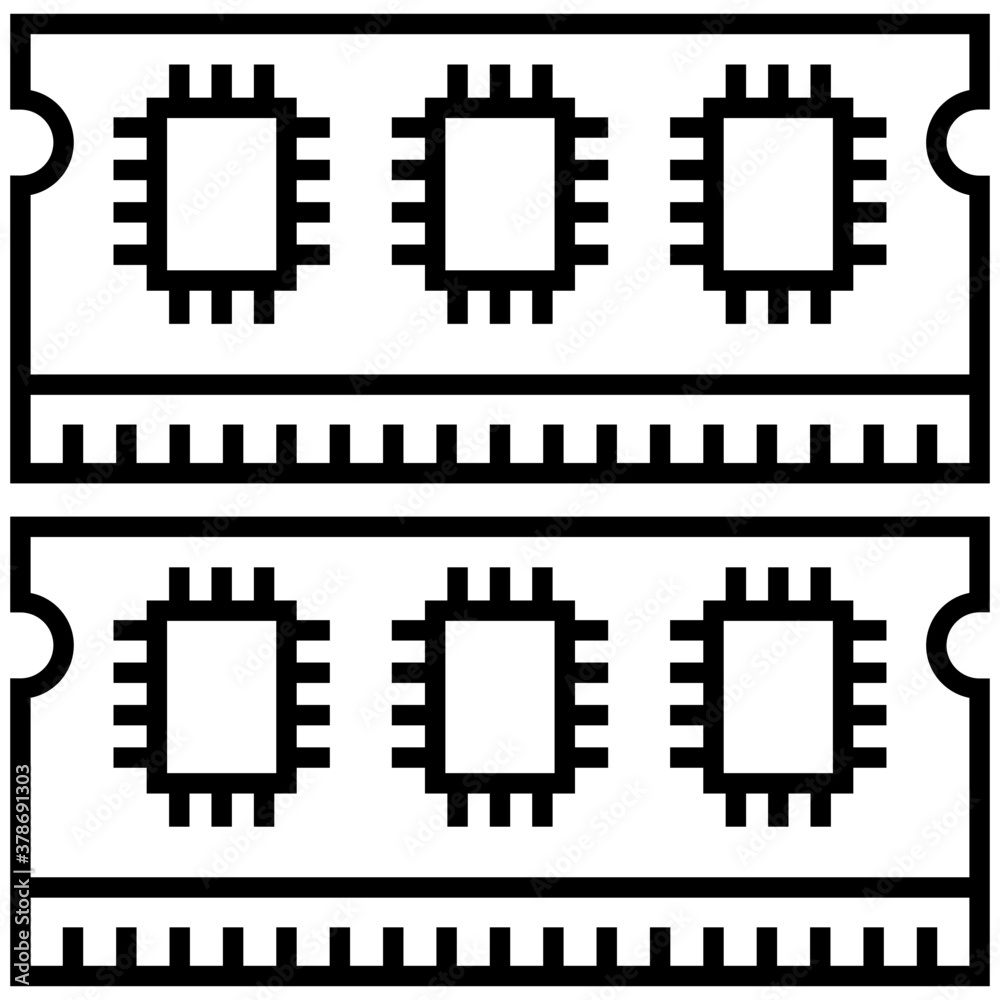 Obraz premium Microprocessor