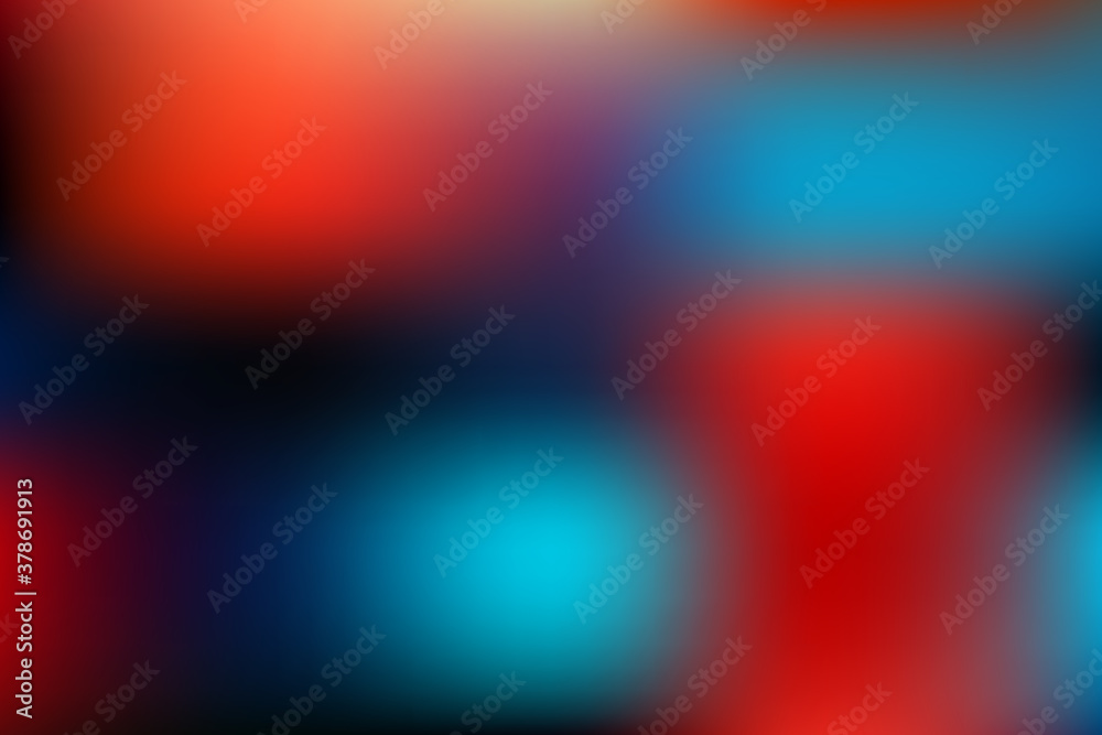 Obraz premium abstract blue red color blend gradient background