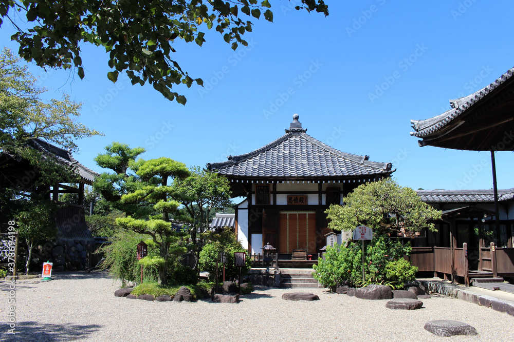 Small buildings of Asukadera Temple in Asuka