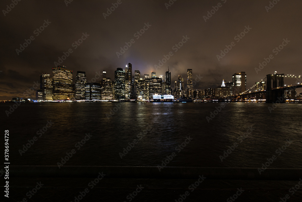 Obraz premium Brooklyn at night