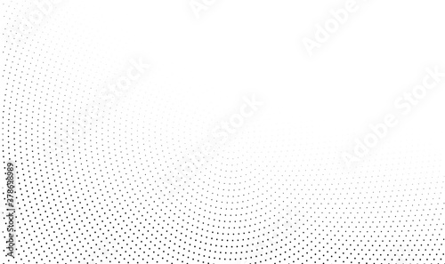 white background with dots