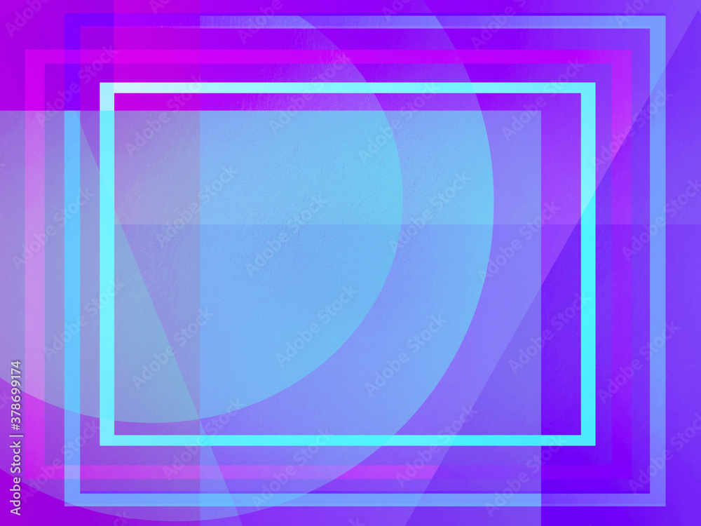 Frame for text in light blue and violet colors. II