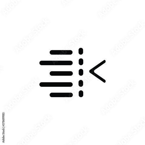 basic editing tools alignment icon