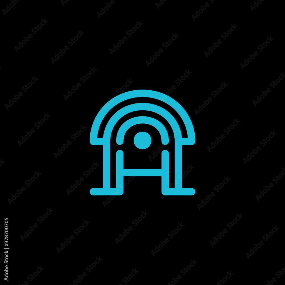 Letter H Home Wireless Abstract Modern Icon Logo Design Template Element, modern abstract of the letter H logo and WIFI Letter H Home Wireless Abstract Modern Icon Logo Design Template Element, modern abstract of the letter H logo and WIFI
