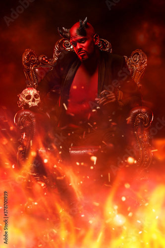 Fotografie demon in purgatory