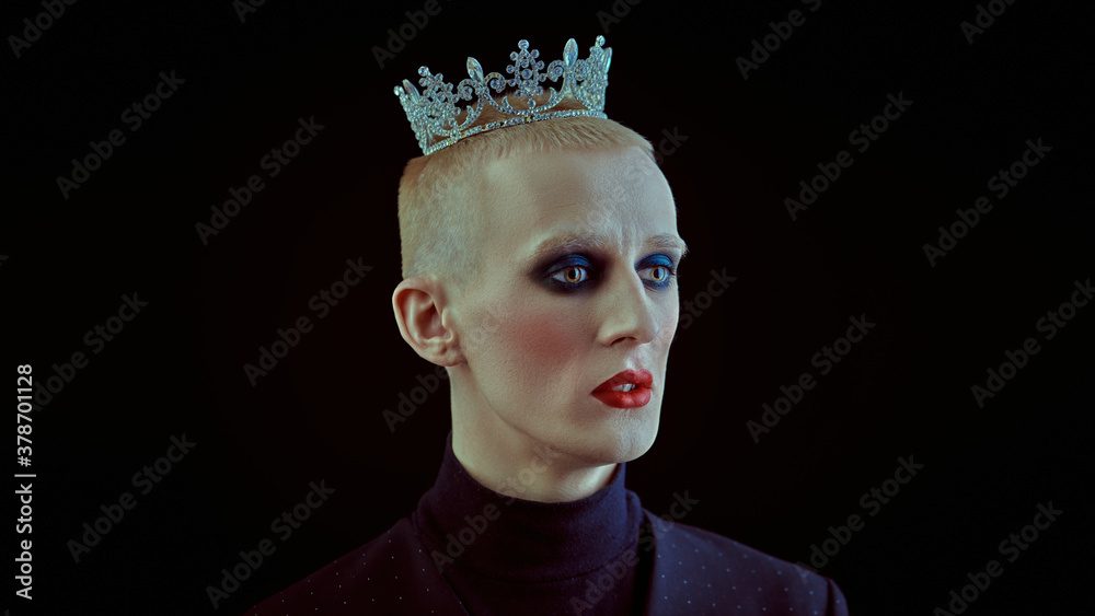 crown on male head Stock Photo Adobe Stock