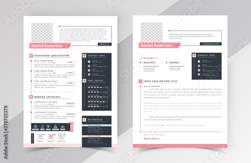 Modern Clean Resume Cv Template	