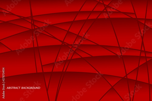 intersection of lines. abstract geometric pattern in dark red colors