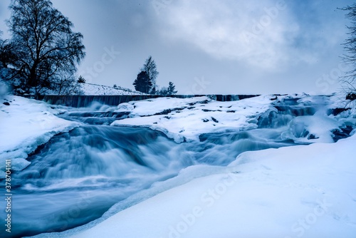 winter mountain landscape