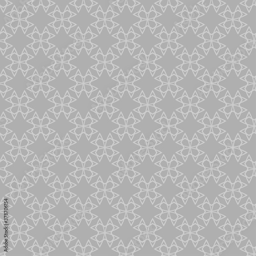 Abstract geometric background in gray tones. Seamless wallpaper texture. Vector graphics.