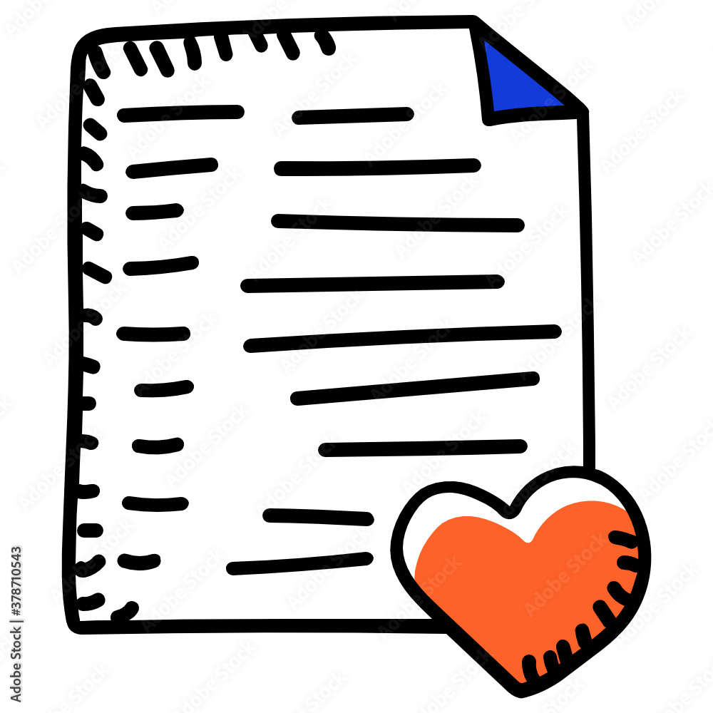 Doodle icon of wishlist, things to buy
Doodle icon of wishlist, things to buy