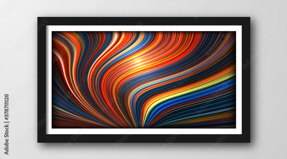 Modern geometric background with Liquid dynamic gradient waves and Fluid marble texture Modern geometric background with Liquid dynamic gradient waves and Fluid marble texture