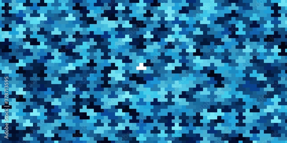 Fototapeta premium Light BLUE vector template in rectangles. Abstract gradient illustration with rectangles. Pattern for business booklets, leaflets