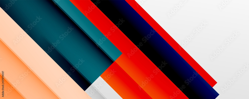 Geometric abstract backgrounds with shadow lines, modern forms, rectangles, squares and fluid gradients. Bright colorful stripes cool backdrops Geometric abstract backgrounds with shadow lines, modern forms, rectangles, squares and fluid gradients. Bright colorful stripes cool backdrops