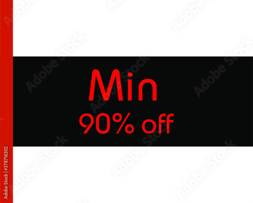 BLACK BACTOR BANNER Min 90% off