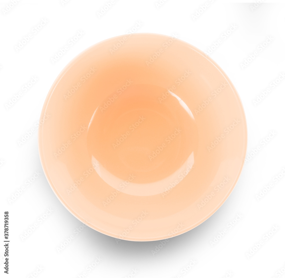 empty bowl isolated on white background. empty bowl isolated on white background.