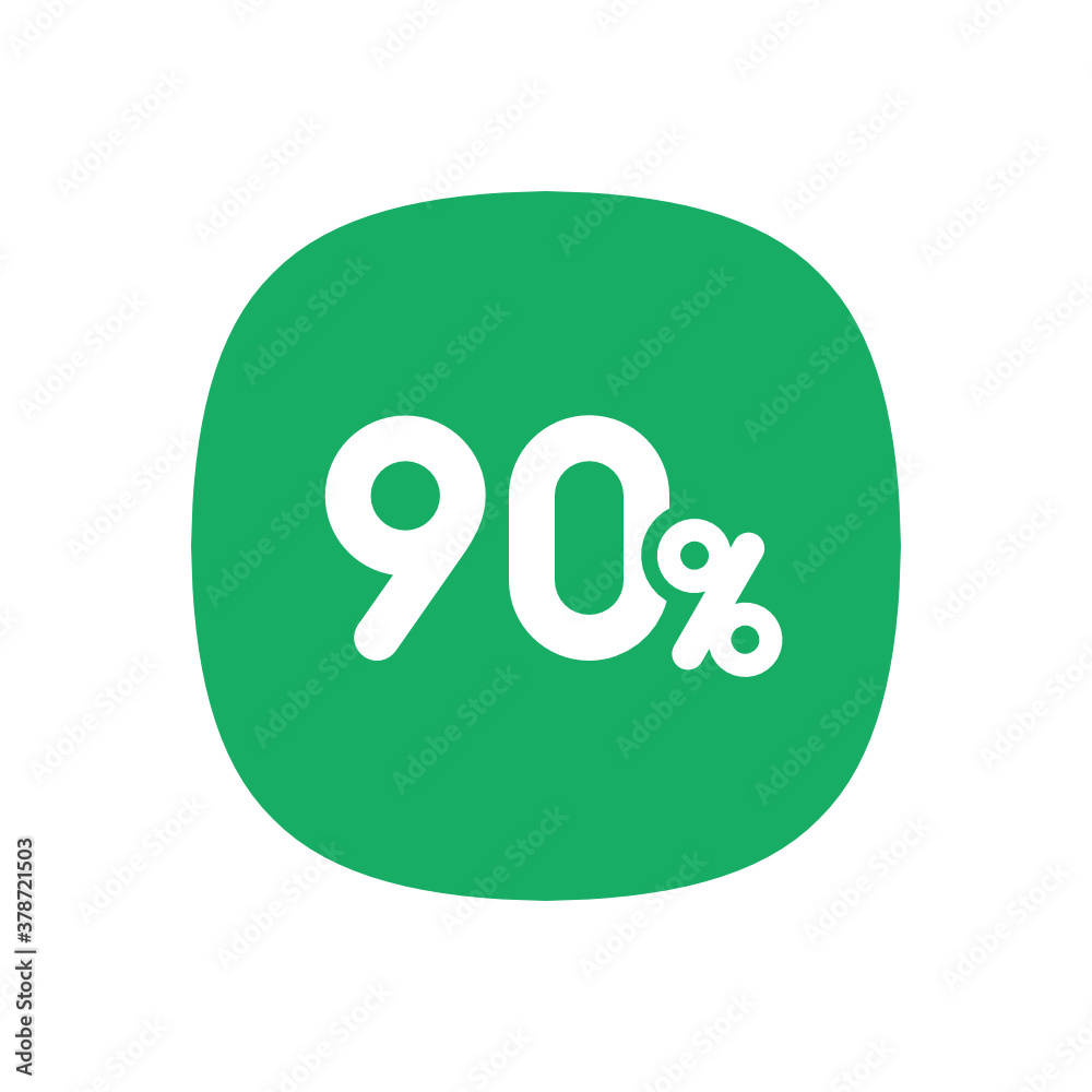 90% - Icon