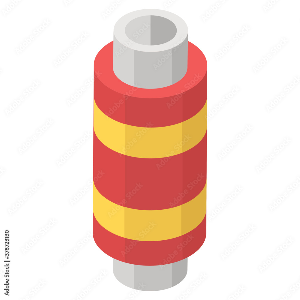 Sewing thread equipment, isometric icon of thread spool vector design
Sewing thread equipment, isometric icon of thread spool vector design