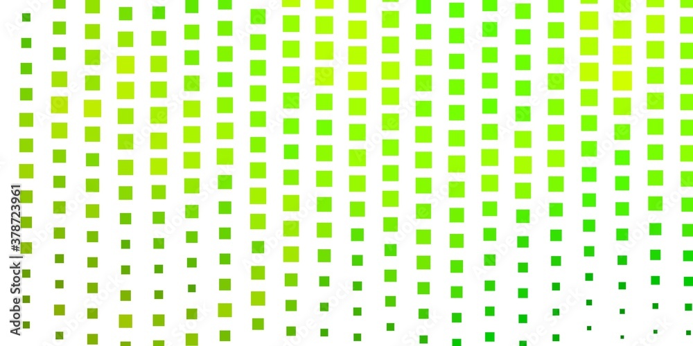 Light Green vector layout with lines, rectangles. Rectangles with colorful gradient on abstract background. Best design for your ad, poster, banner.