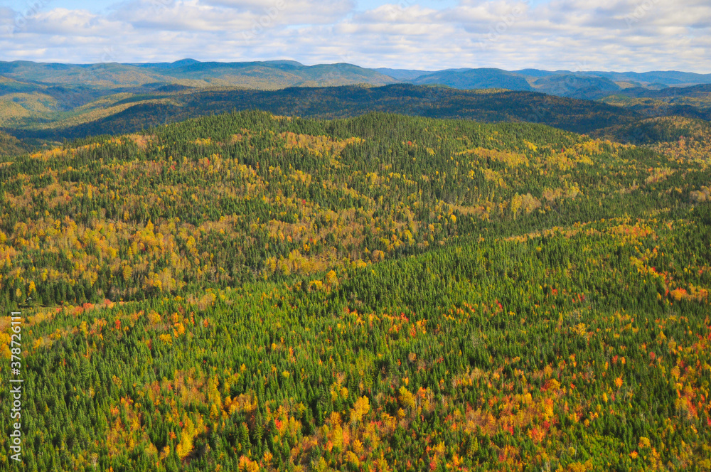 Autumn colors, Quebec Canada
