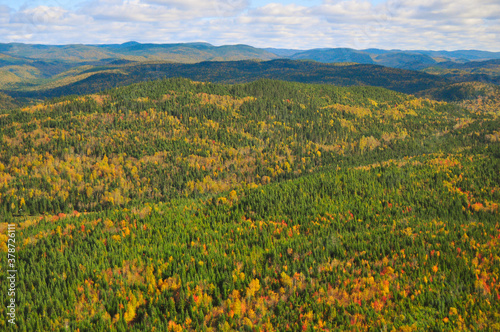 Autumn colors  Quebec Canada